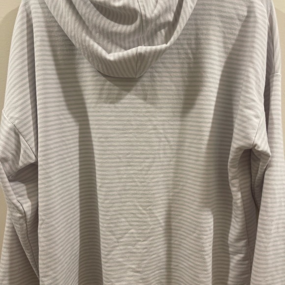 Rae Dunn‎ Women's "GOOD VIBES" Slim Fit Pullover Fashion Hoodie Sz M - Picture 6 of 8